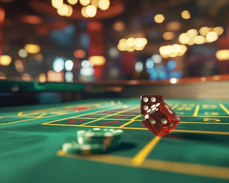 Win display showing payout calculation on delta slot